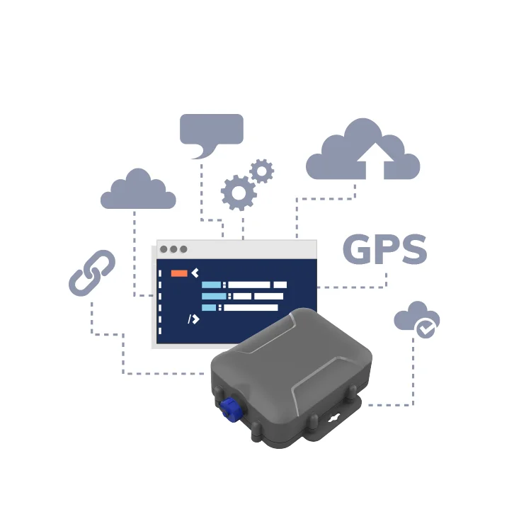 Outdoor Waterproof Ble Gateway Wireless Smart Industrial  LTE-M Nb-IoT Gateway for GPS Tracking