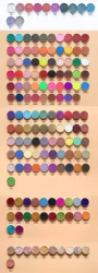 Private Label Beauty Glazed Color Shades Multi Layer 72 Color Eyeshadow Pallet Book Eyeshadow Palette