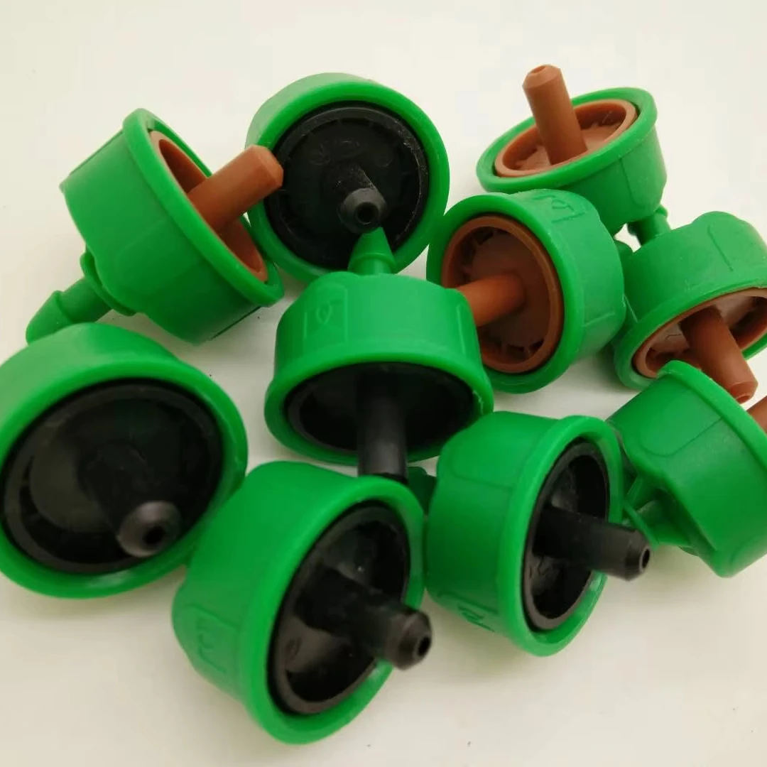 Agriculture Pressure Compensation Drip Emitter Farming Drip Irrigation System Button PC Online Dripper