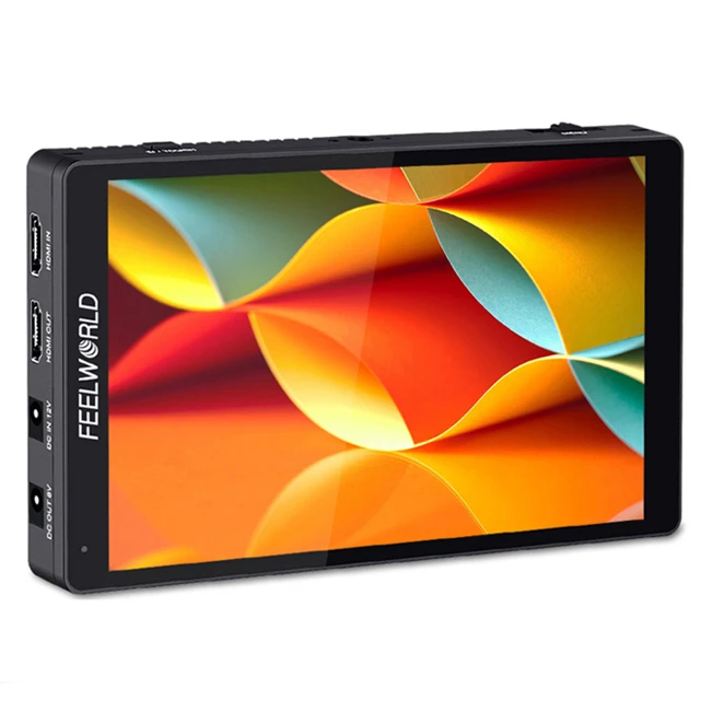 FEELWORLD F7 Pro 7 Inch 3D LUT Touch Screen 4K Monitor IPS HDR F970 External Power for DSLR Camera Monitor Mini Fill Light