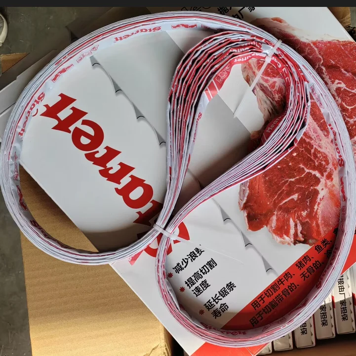 Meat bone saw machine cutting butcher saw blade ,meat on fast cutting,starrett blade