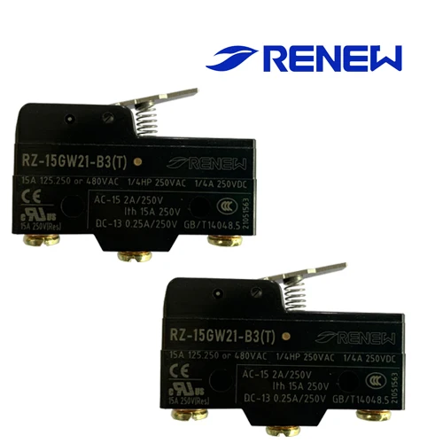 Z series plunger   Basic 15a 250v micro switch