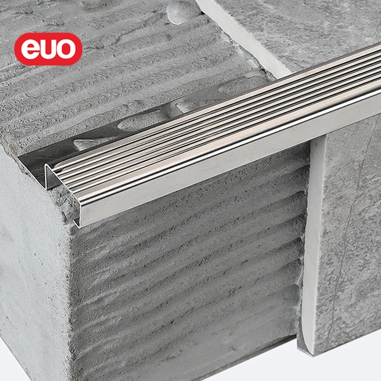 Euo прочная и износостойкая Нержавеющая сталь Лестница обнюхивая профиль лестницы противоскользящая полоса