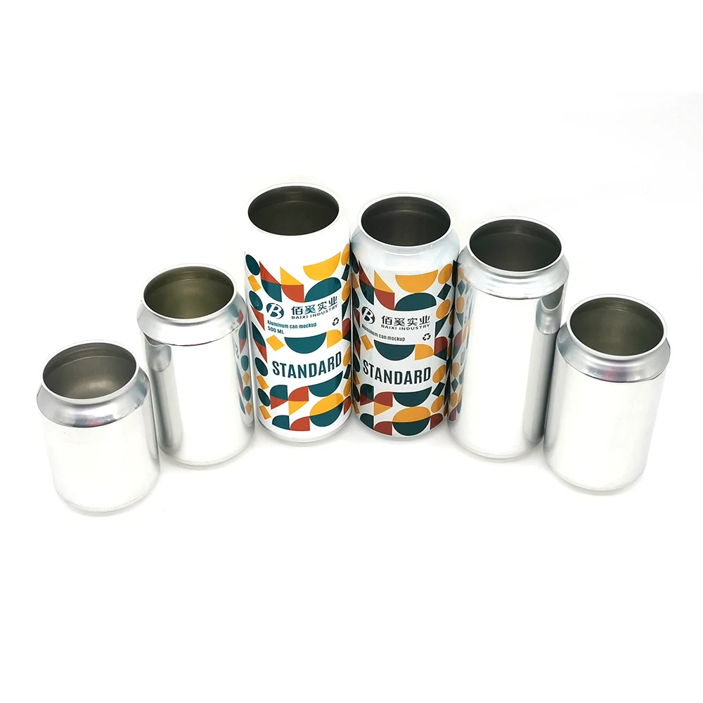 High Quality Blank 12oz 16oz Customized Aluminum Beverage beer Cans