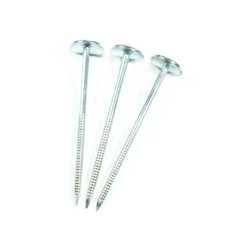 Оцинкованный кровельный гвоздь/кровельные гвозди с шайбой/зонтичные кровельные гвозди