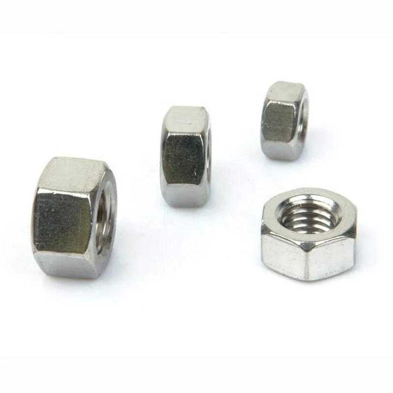 DIN934 Carbon Hex Nuts  M8 M10 M12Stainless Steel Hexagon Nuts