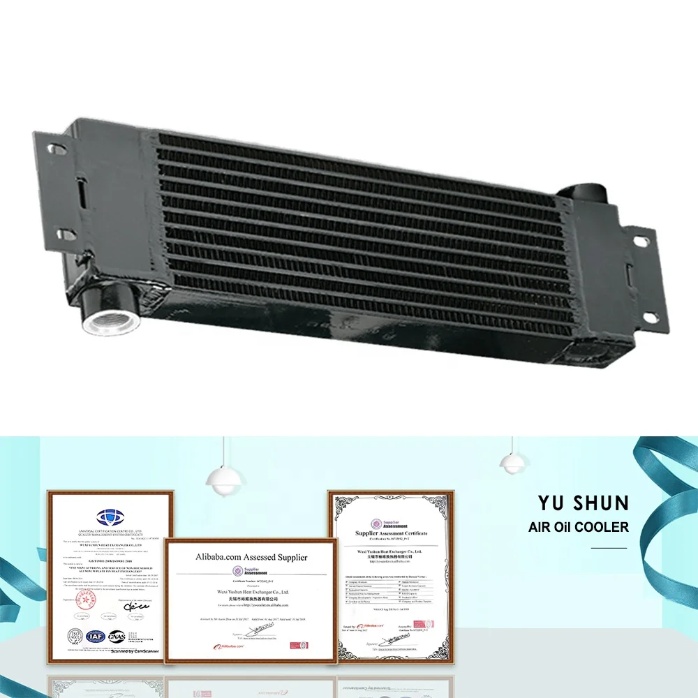 Factory plate bar spindle transmission hydraulic air oil cooler radiator