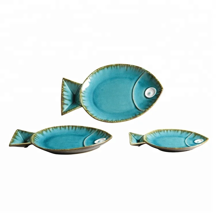 Home Accessories Table top Decoration Serving Bird Ceramic Platter Tray