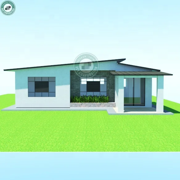 54sqm 1 Bedroom Floor Plans Non-structural Single-family Home Kits with Prices Retirement House in London