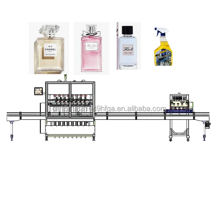 multifunction new design 2022 perfume filling capping machine practical