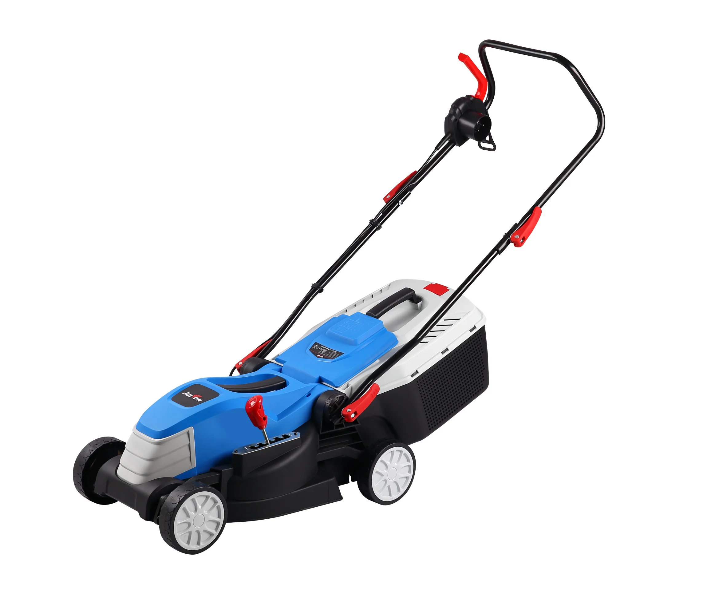 ce EMC Electric Lawn Mower 1400W grass box Brush motor FACTORY WALK BEHIND EASY