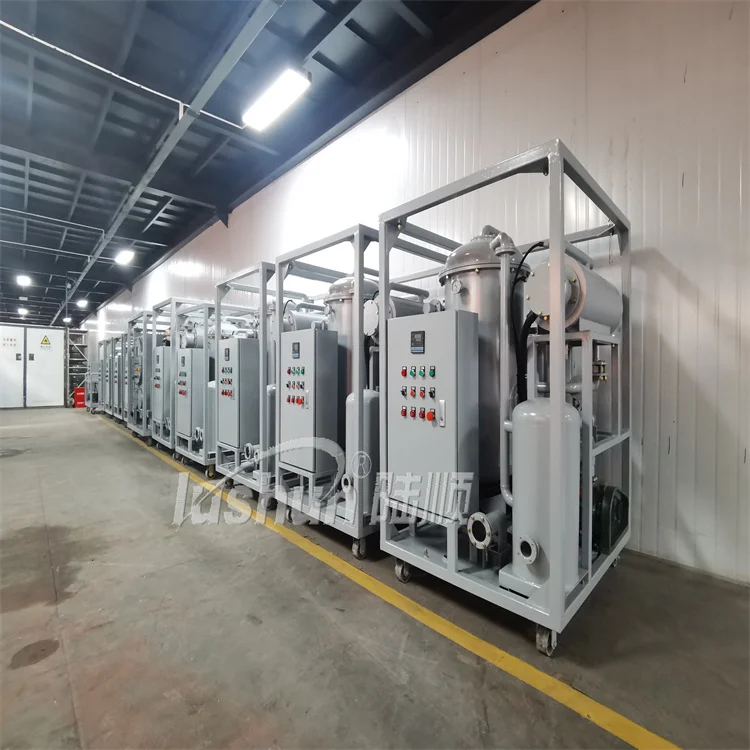 Dirty oil cleaning machine portable lube oil purifier oil filtration system