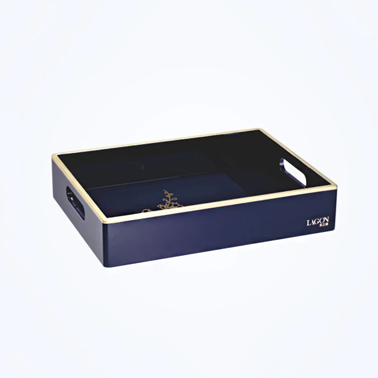 Pallets Wooden crafts, black simple design menu display light box bathroom supplies