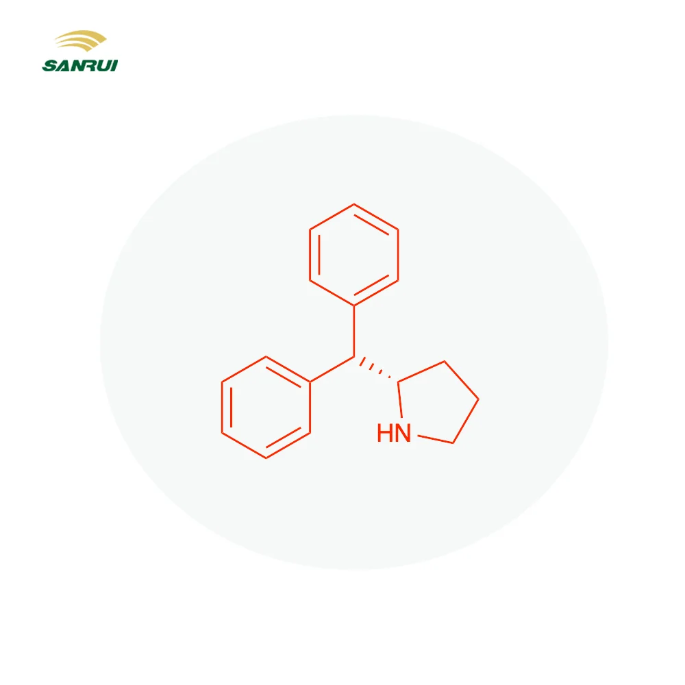 
Pharmaceutical intermediate (S)-(-)-2-(Diphenylmethyl)pyrrolidine CAS No 119237-64-8 