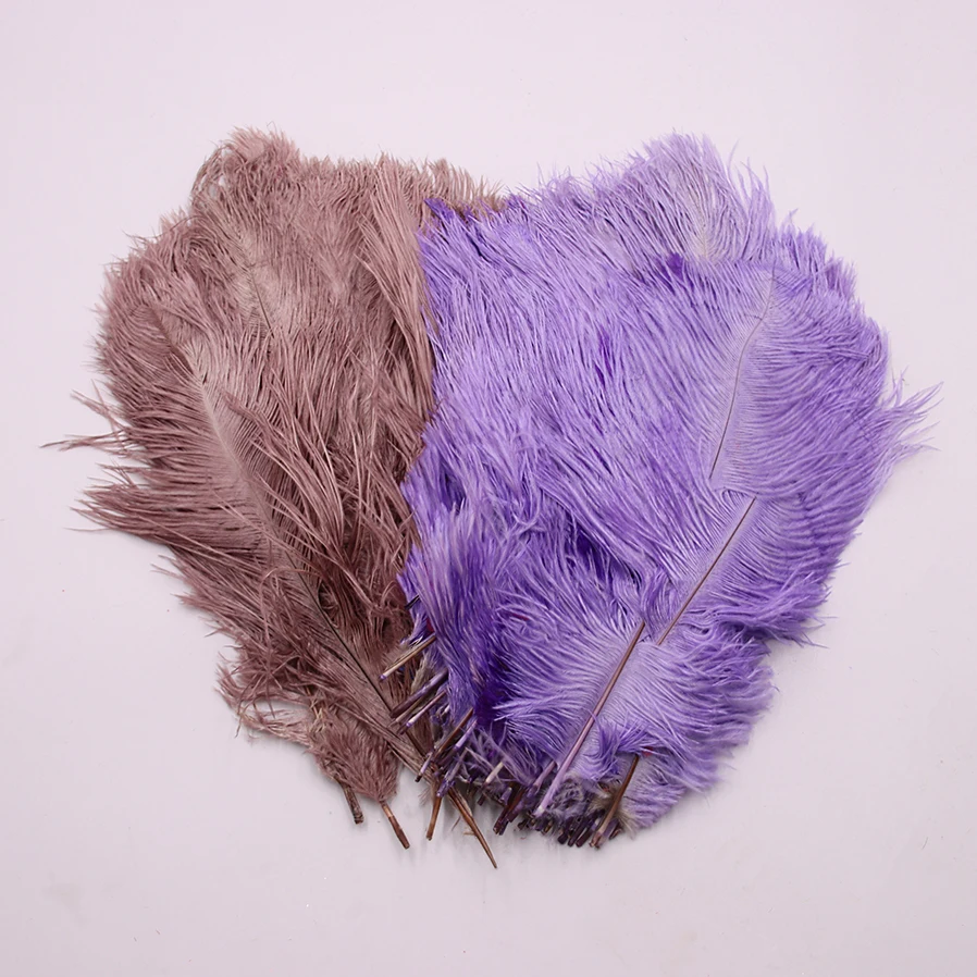 Большое белое перо страусиного дерева для украшения свадьбы и вечеринки