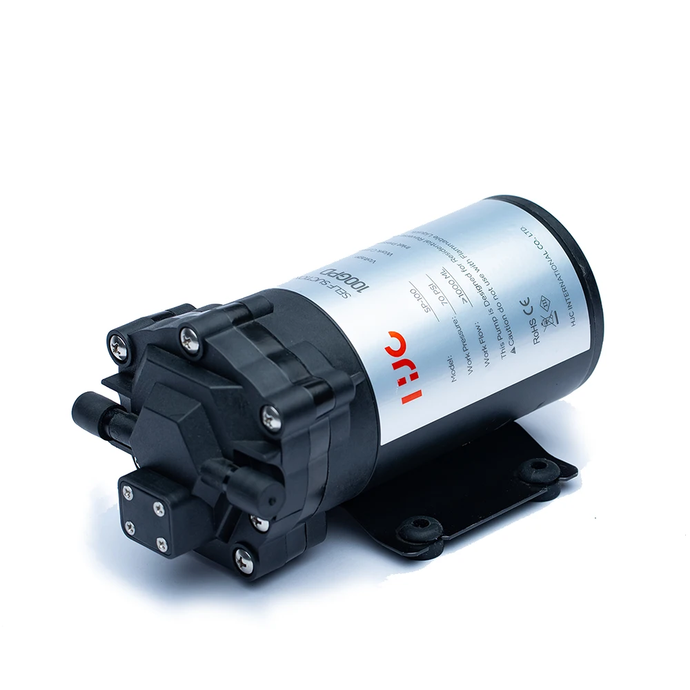 Self-priming Pump 75 Gpd 100Gpd 400Gpd 24v Household Pressure Motor Ro Pumps For Ro System Water Purifier