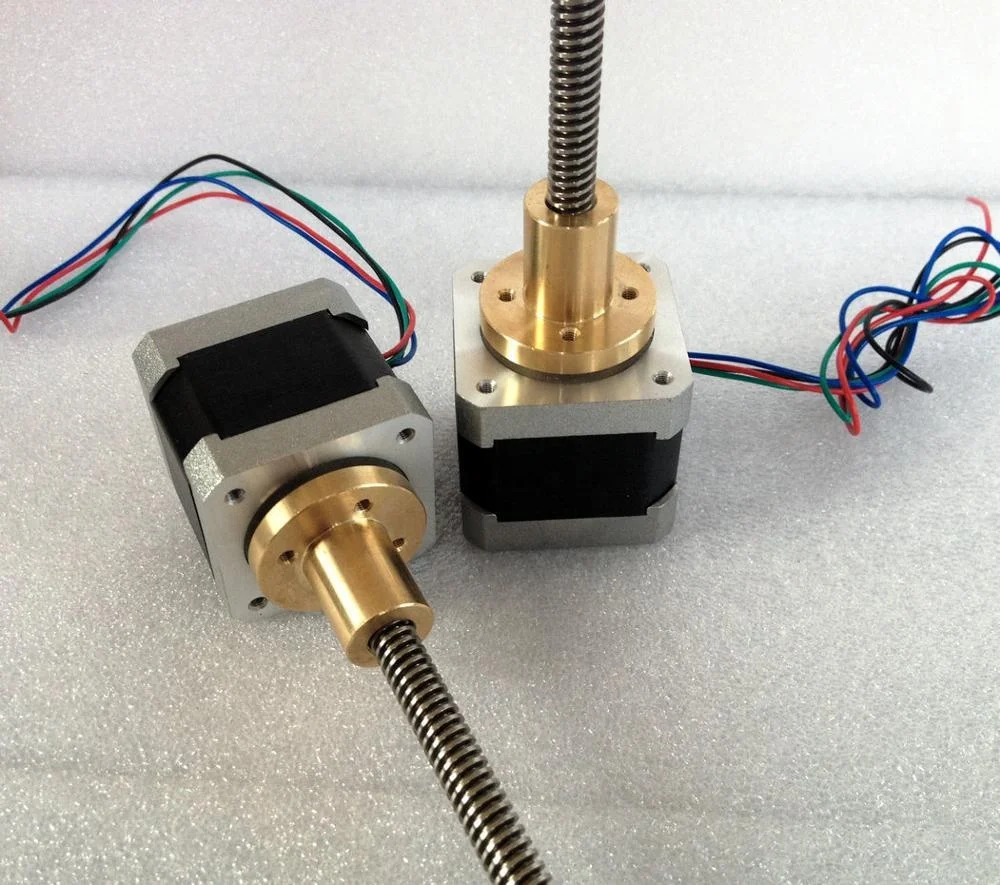 42mm NEMA 17 External Non-captive Lead Screw Stepper Motor Linear Actuator