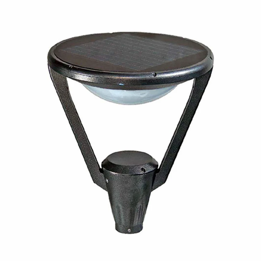 Modern 3000 Lumen Waterproof Solar Garden Light Energy-Saving LED Lantern with 12V Battery Power Supply Aluminum Lamp Body