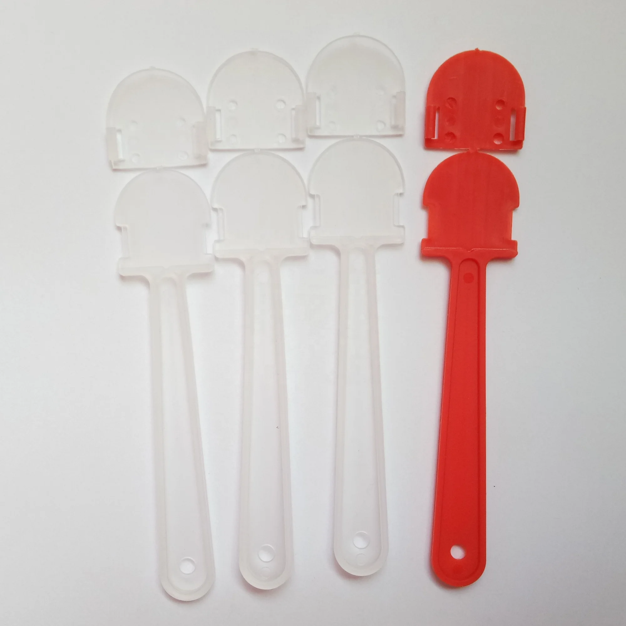 
promotion pp hand held fan custom white plastic fan handle 