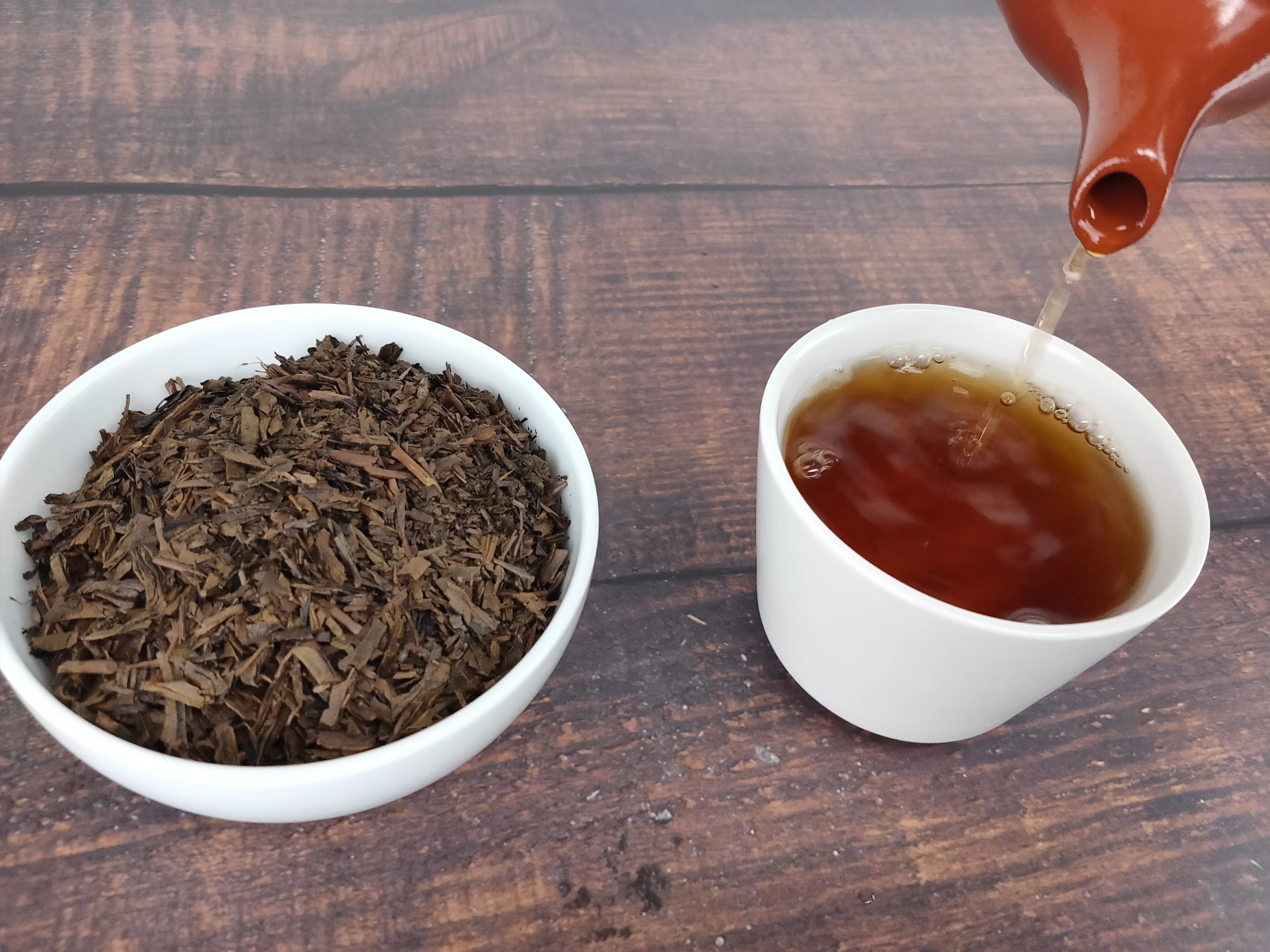 Здоровый органический порошок зеленого чая от производителя hojicha brands Japan