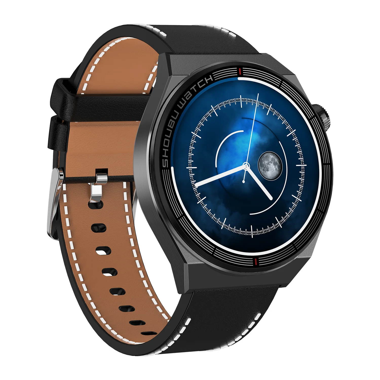 Смарт-часы с поддержкой Push-звонков, NFC, 1,32 дюйма, круглый экран, голосовой помощник, короткое видео управление, Смарт-часы ET3 Pro