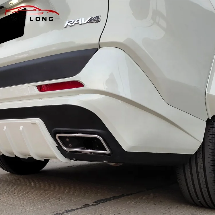 Suitable For Toyota RAV4 2019 2020 2021 refit upgrad For Lexus GX wide body kit Front Rear Bumper Side skirt tail throat Grille
