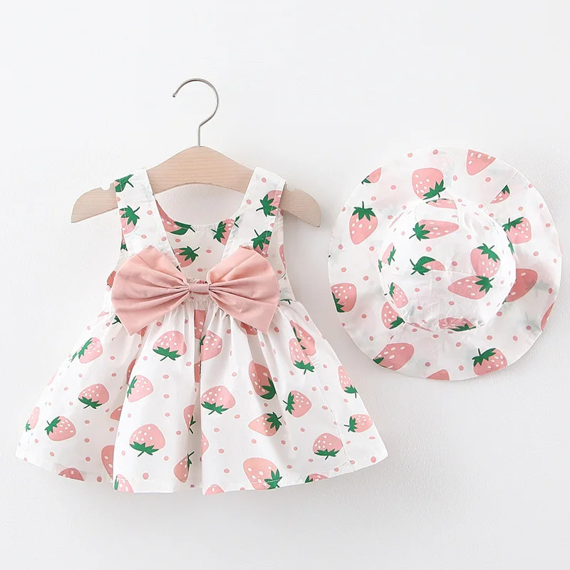 2022 new arrival kids clothes wholesale unicorn baby summer dress