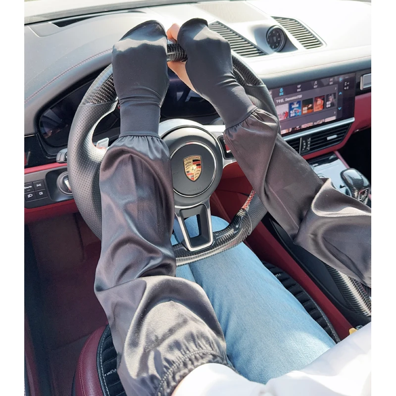 Arm Sun Sleeves UV Protection Cooling for Men Women Sunblock Cooler Protective Outdoor Sports Long Arm Cover Sleeves