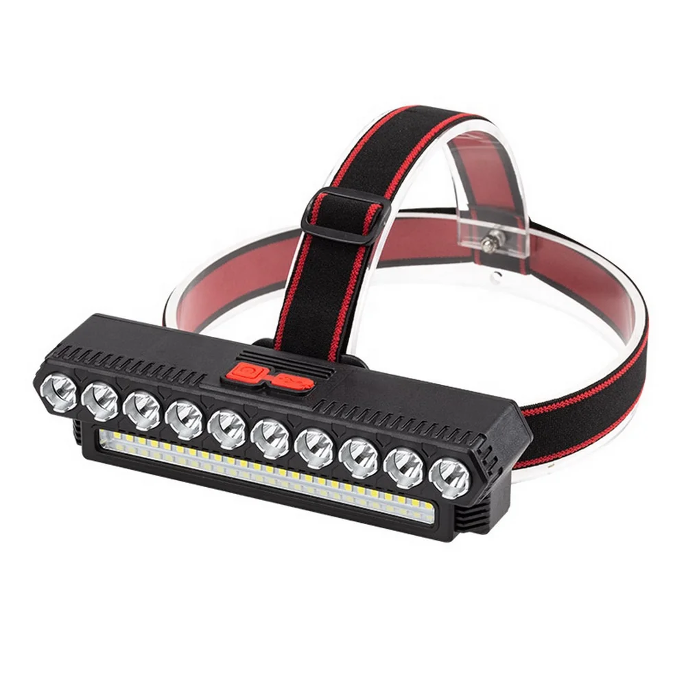 35 LEDs Strong Brightness High Power 1200mAh Battery LED Outdoor Running Headlamp with Gift Box