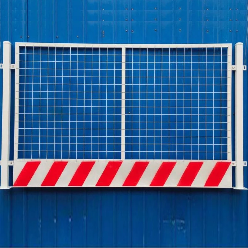 Galvanized Outdoor Portable Metal 6 Feet * 10 Feet Canada Style Base Construction Site Temporary Fence Panel