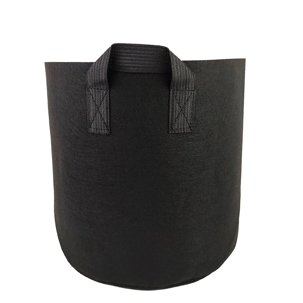 Durable heavy duty 400G thick felt grow bag for strawberry Non woven planter  fabric pots