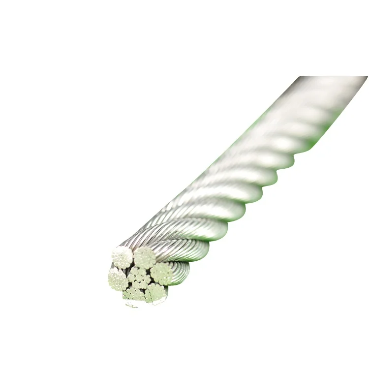 Stainless Steel 304 /316 Wire Rope 7 * 19 Structure 2.5mm-12.7mm Diameter Guardrail Lifting