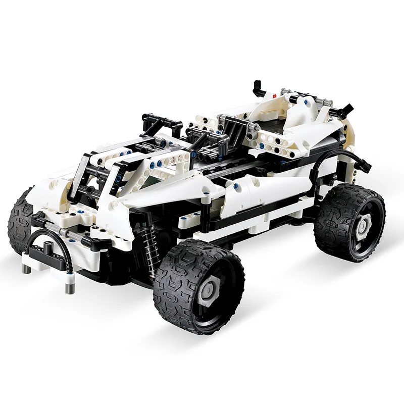 2022 Wholesale Building blocks electric toys car climbing buggy charging remote control car for girls racing toy