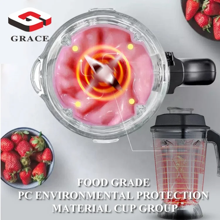  Коммерческий промышленный сверхмощный блендер Grace миксер для детского питания электрическая соковыжималка