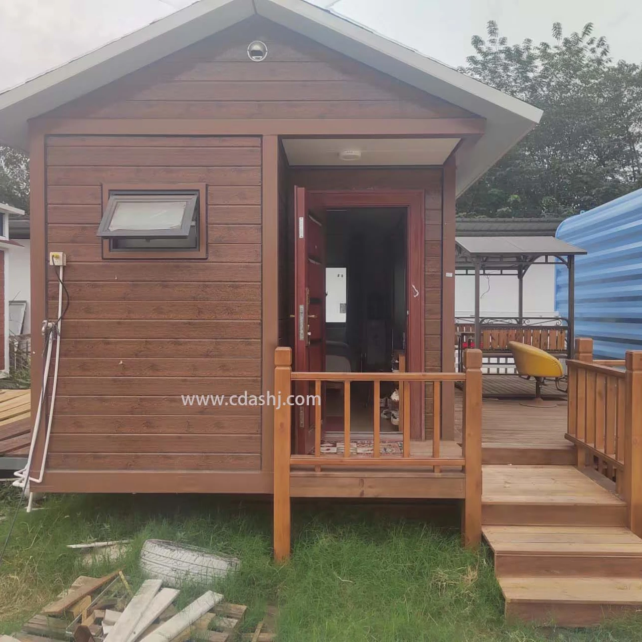 Распродажа Экономичный Портативный шале Suizo En Bois портативный сборный деревянный дом для виллы использования в качестве контейнерного дома