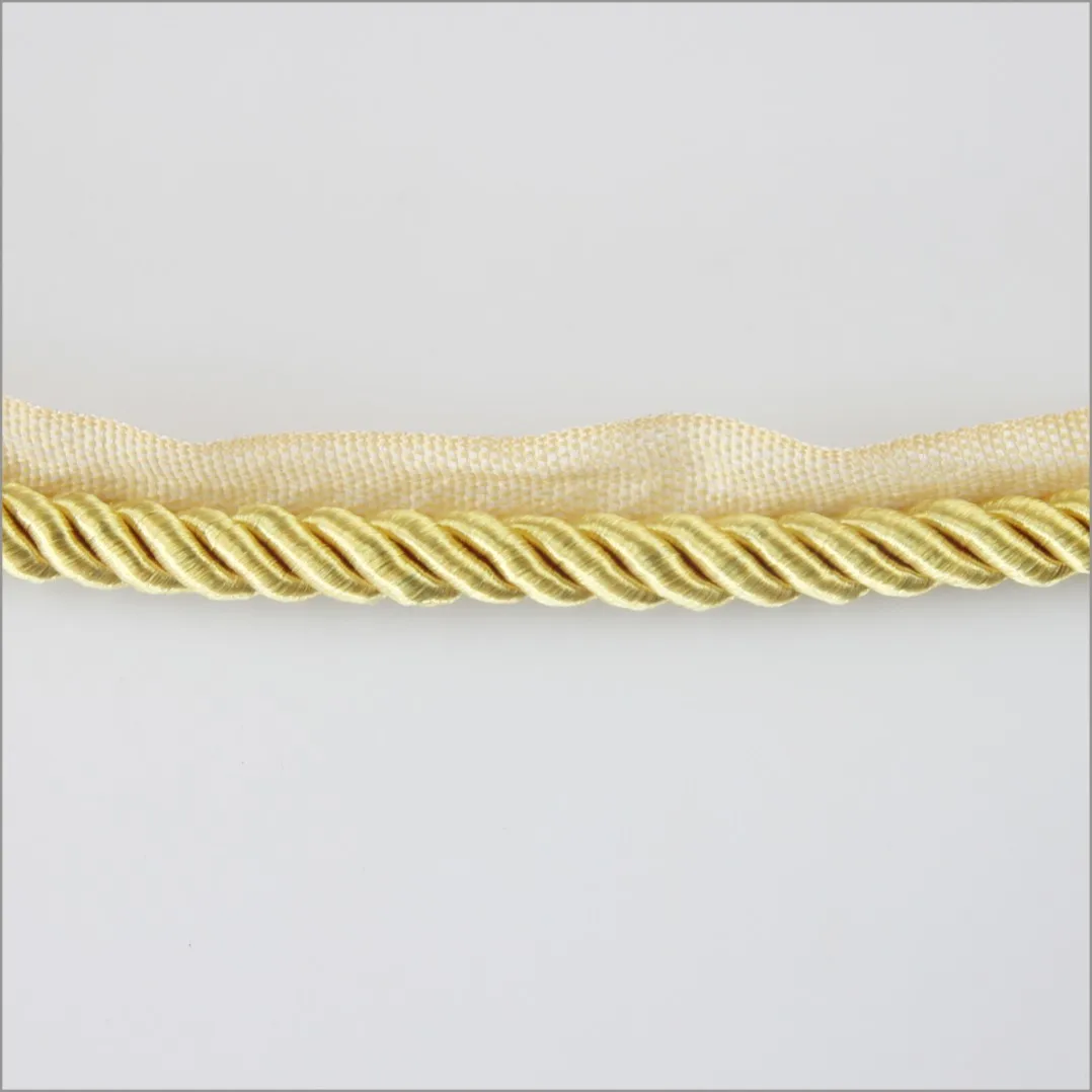 Декоративная веревка из 100% полиэстера для занавесок или диванов от китайского поставщика