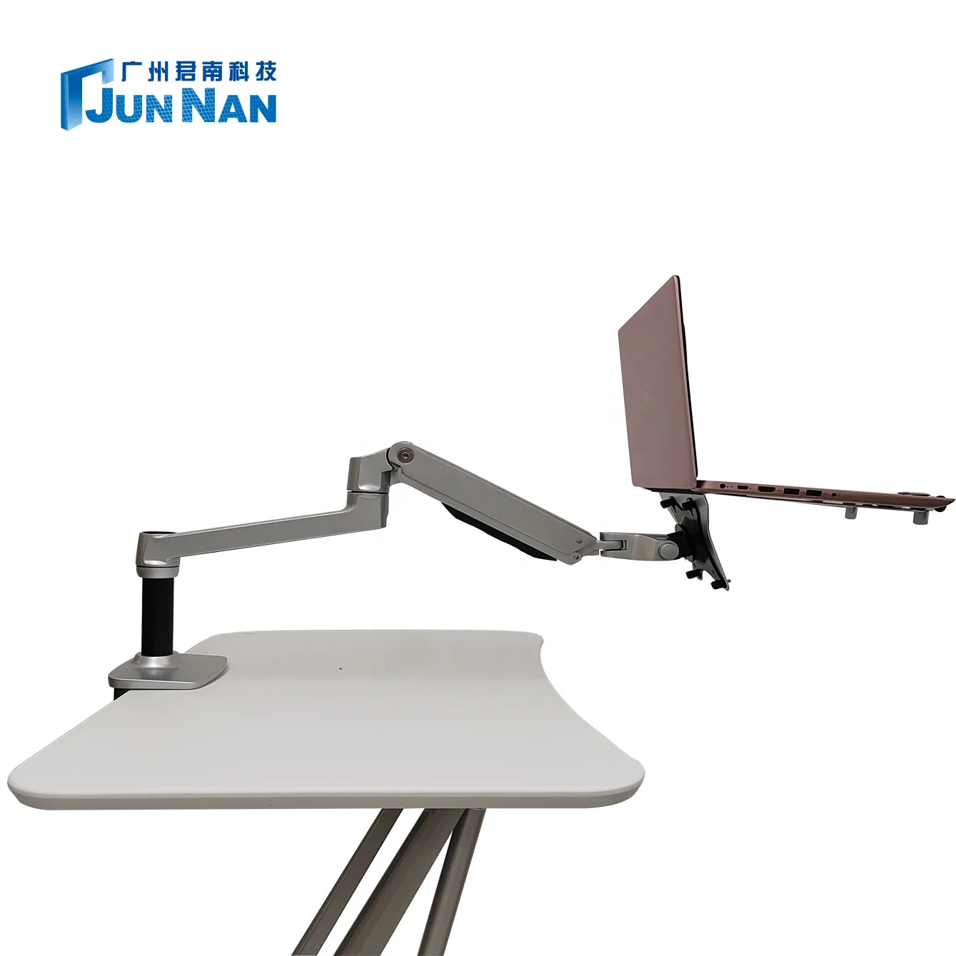 Junnan single screen laptop monitor bracket arm reinforcement desk mount