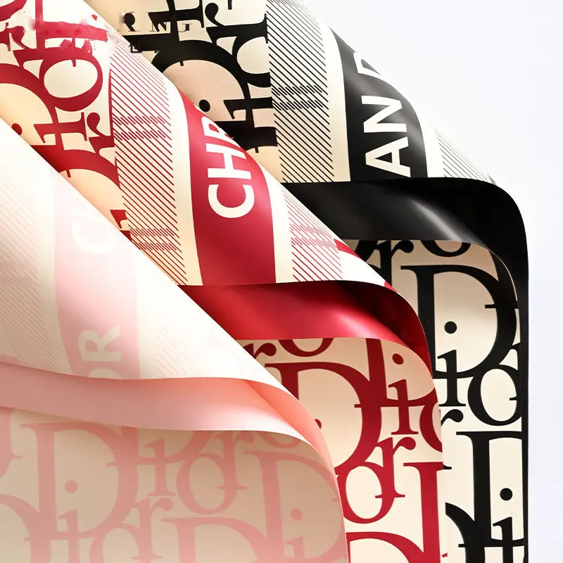 Hot waterproof designer wrapping paper for flowers wrapping paper for flowers florist material paper flowers decoration wedding