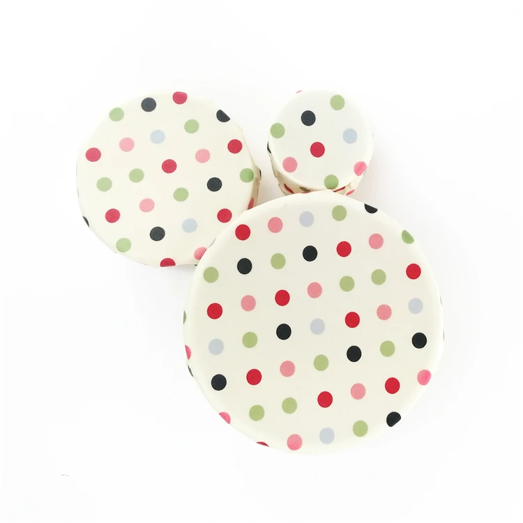 2021 Top Seller Natural Kitchen Waterproof Reusable Beeswax Food Storage Wrap For Sandwich