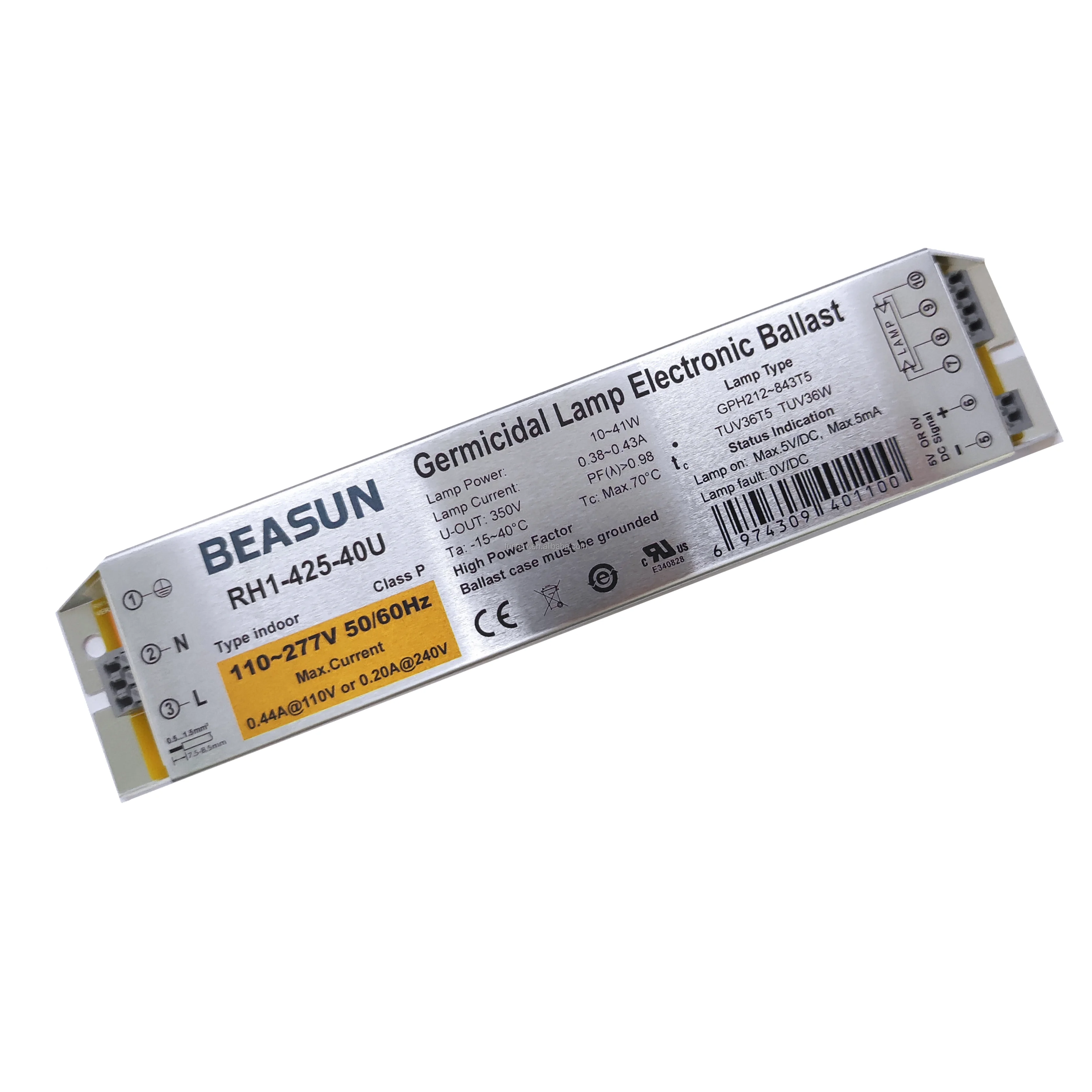BEASUN Electronic Ballast For 10W 15W 20W 25W 30W 35W 40W  T5 Germicidal Lamp