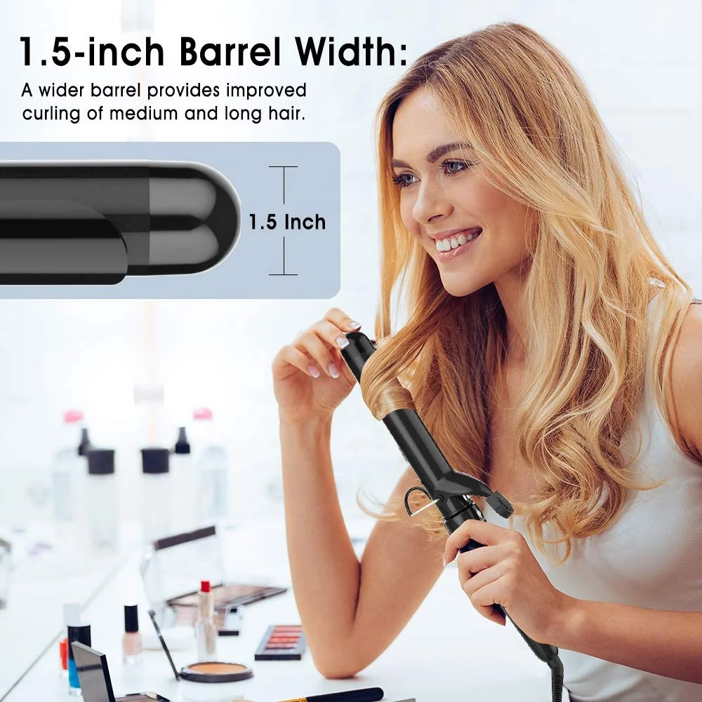 better quality and best price private label hair tools electric curling iron for short and long hair for thick and fine hair
