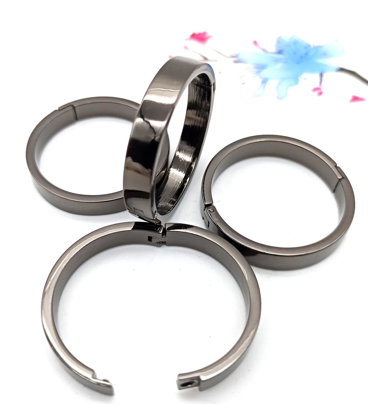 Металлические Широкие кольца с откидной книжкой, для самостоятельного изготовления альбомов, зажимов для скрапбукинга, металлические кольца для бумаги, календаря, календаря