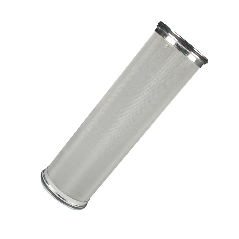 factory direct  30 40 80 micron stainless steel mesh sieves Round Shape Weave Wire Mesh Filter Silencer pipe