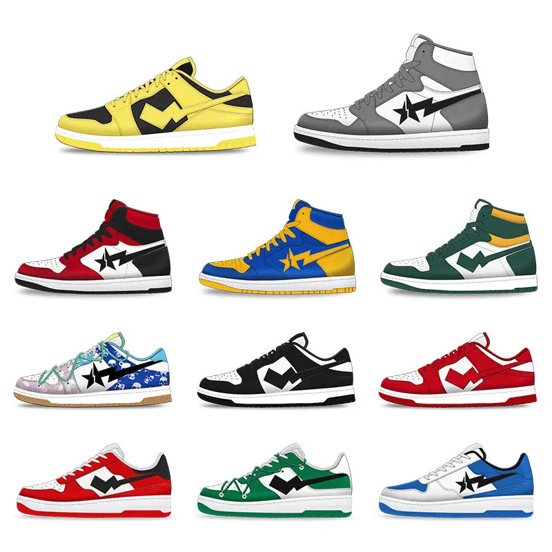 2024 Fashion designers basketball shoes men sneakers in stocks for sale