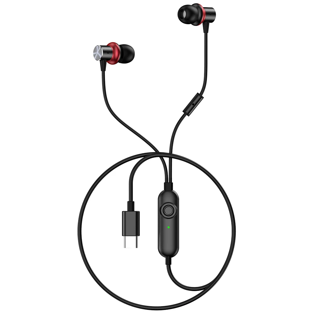 NTE Great quality Metal Headset Female to male Voice Changed In-ear Headphones Earphones