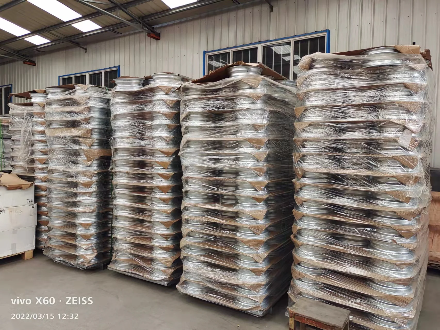 Trailer Wheel Galvanized Rim 41.5.5/13*5.0 Spoke Style 5 Lug On 4.5 Steel