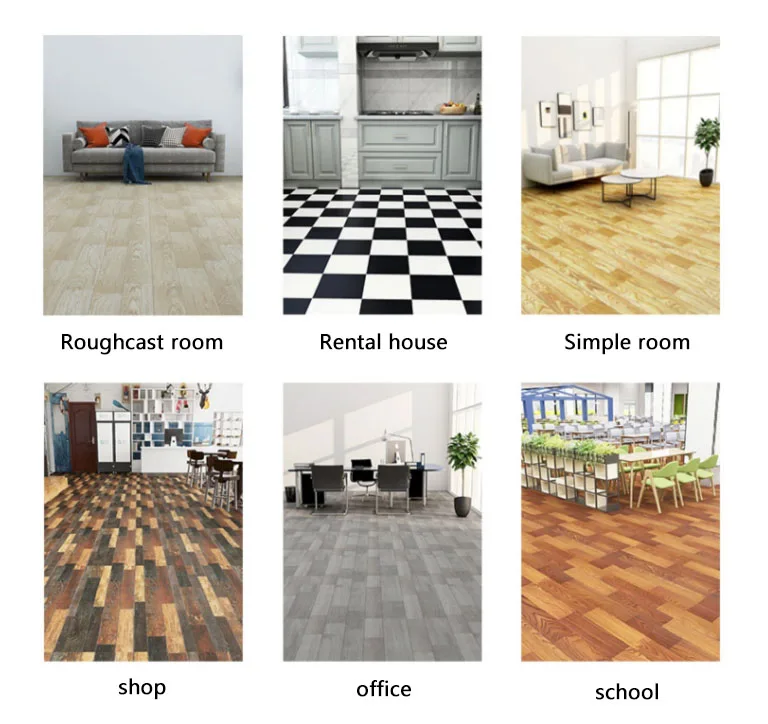 new Product Environmental Protection Floor Tiles Heavy Duty Pvc Floor Plastic Flooring