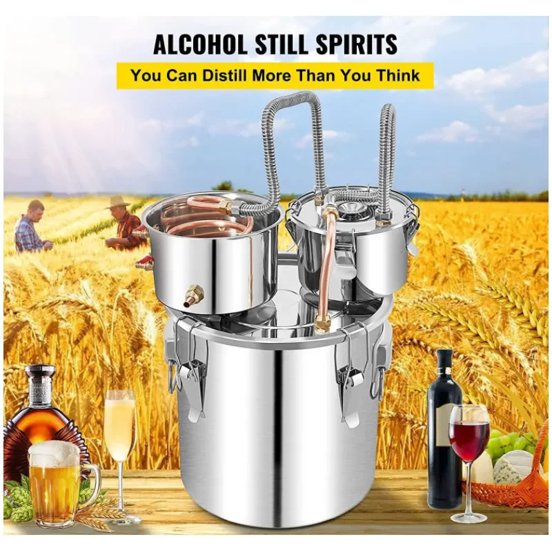 Home Brewing Machine Home Alcohol Distiller Equipment Alcohol Kit Home Small Household Distiller For Brewing Equipment