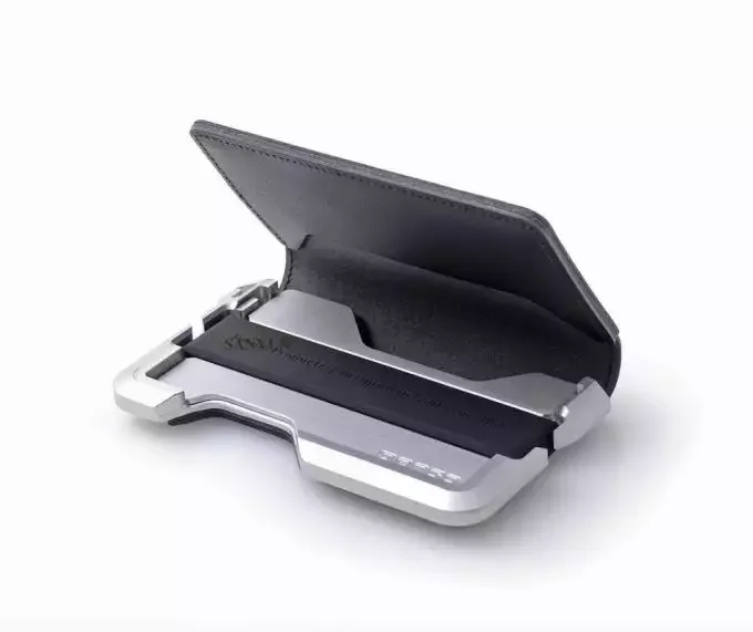 CNC Machining Crypto Hardware Wallet Solid Metal Steel Storage Backup Box Crypto Wallet Hardware Parts