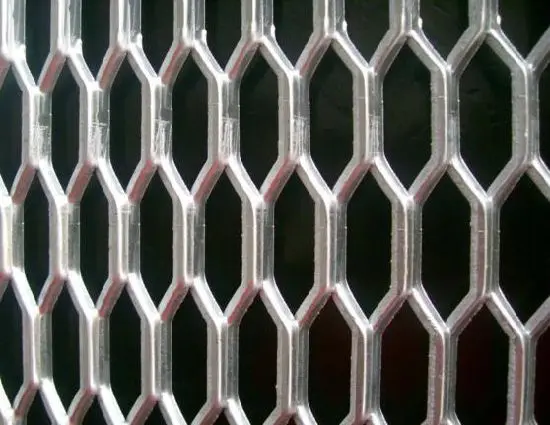 Decorative Small Honeycomb Aluminum Expanded Steel Metal Mesh